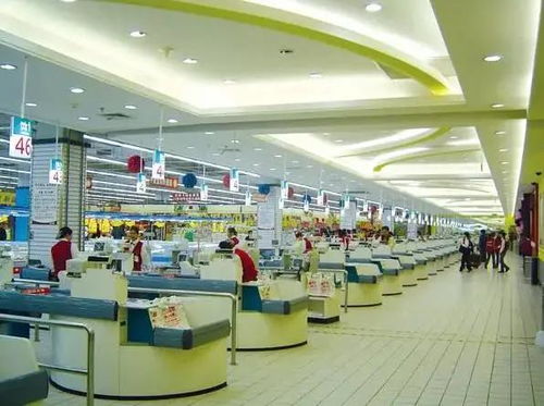 超市灯光照明设计 如何吸引顾客并助力二手日用百货销售